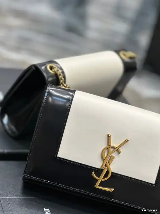 Repzbay REP shoulder leather small YSL bag two-tone Kate 0522